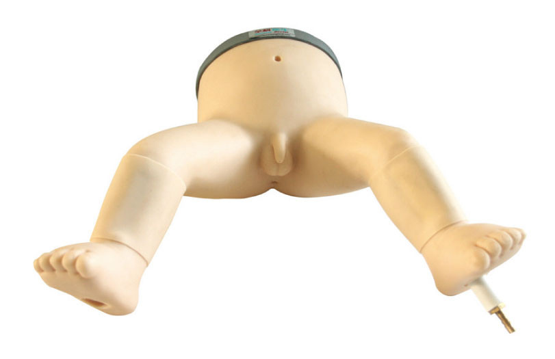 Bayi Deluxe dengan Kaki Bayi untuk Pelatihan Tusuk Bone Marrow, Simulasi Bayi